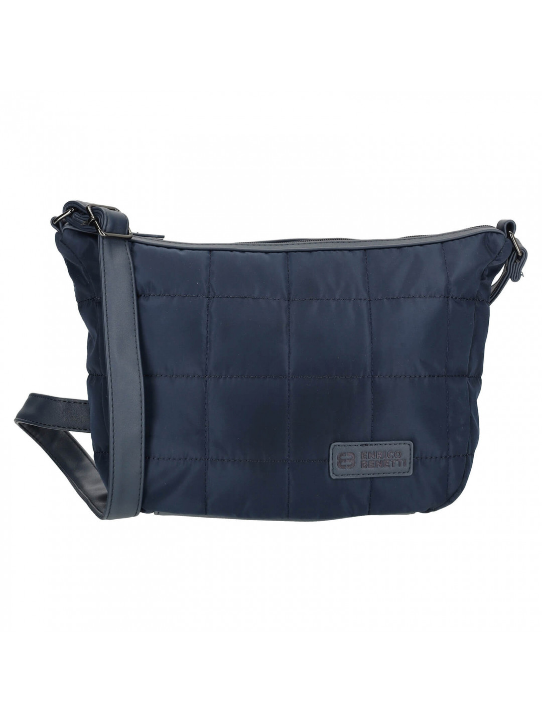 Elegantní prošívaná dámská crossbody kabelka Enrico Benetti Paula – tmavě modrá